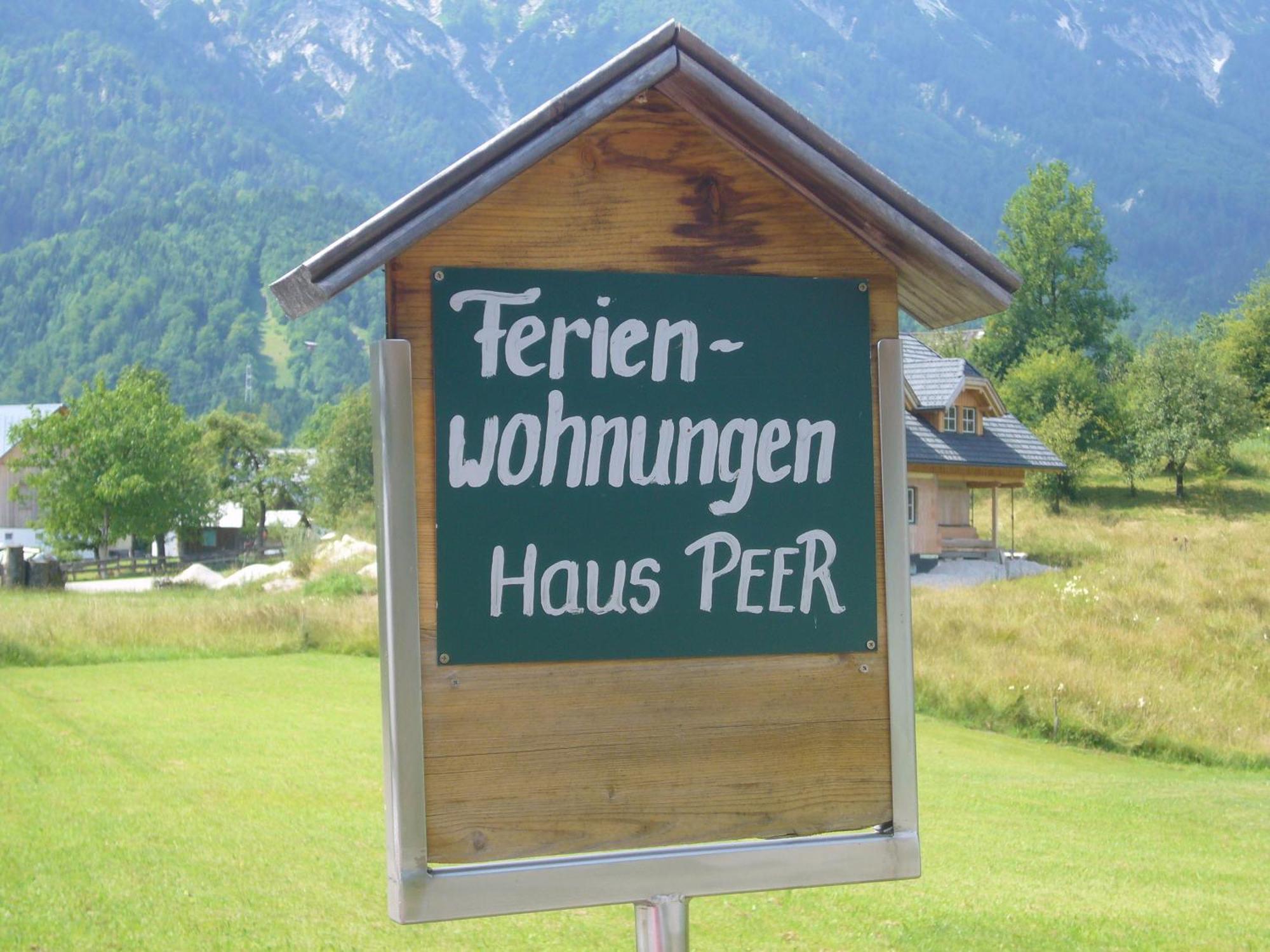 Ferienwohnungen Haus Peer Bad Goisern Eksteriør bilde